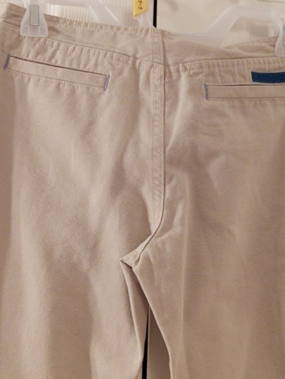 Beige Casual Straight-Leg Pants - Picture 7 of 10